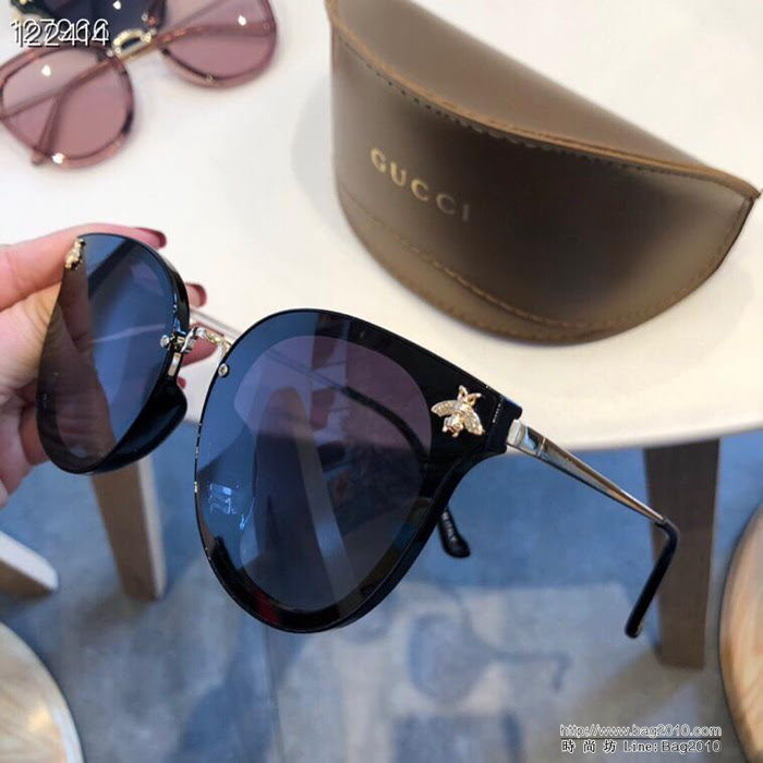 GUCCI古馳 2019 時尚偏光 高雅墨鏡 女士太陽鏡  lly1130